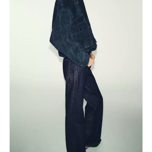 ZARA STRAIGHT FIT HIGH WAIST JEANS SIZE 4 reg $59.90 - Picture 2 of 13